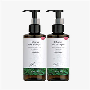 【定期便　2本セット】ハイビスカス ヘアシャンプー 無香料 300mL